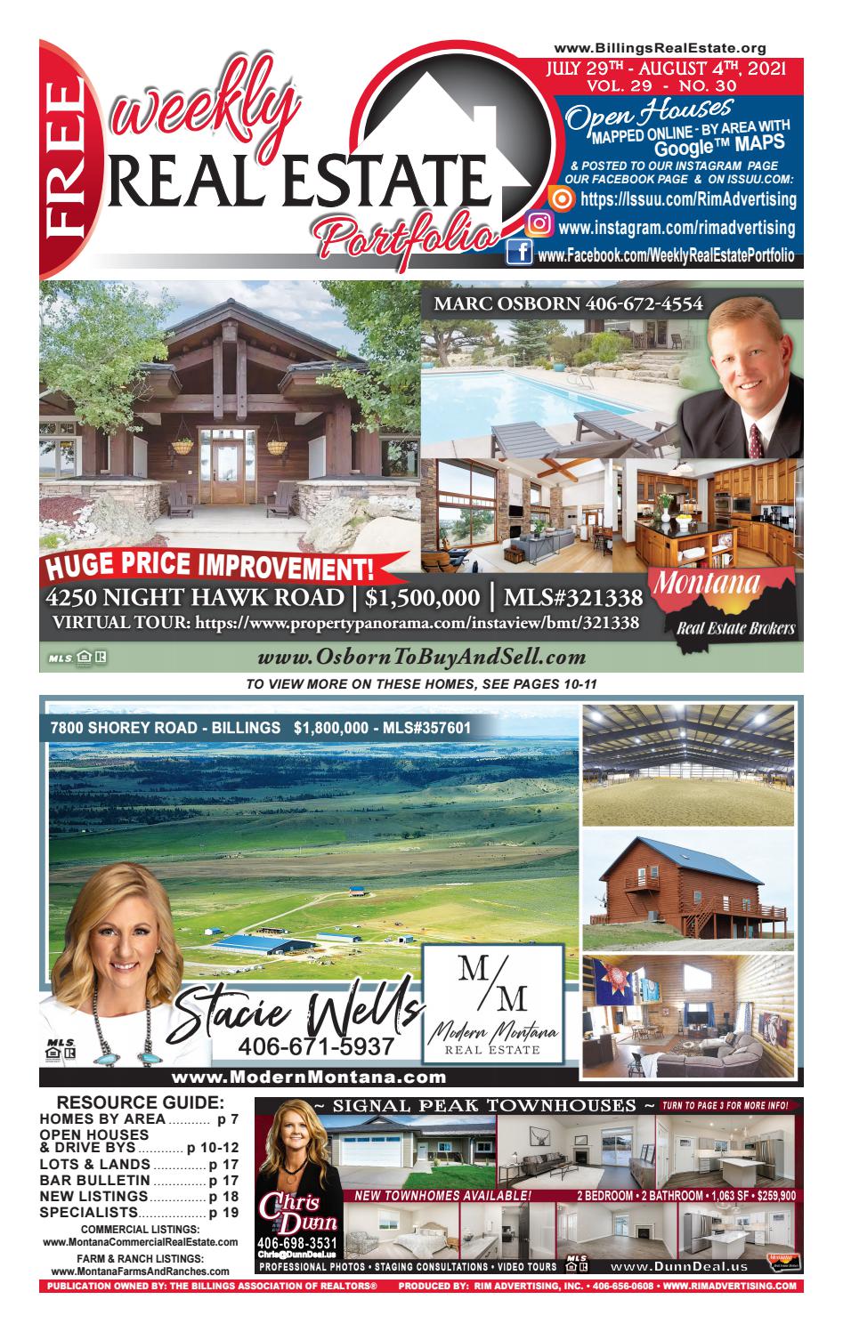 WEEKLY REAL ESTATE PORTFOLIO July 28th, 2021 by RIMAdvertising Issuu