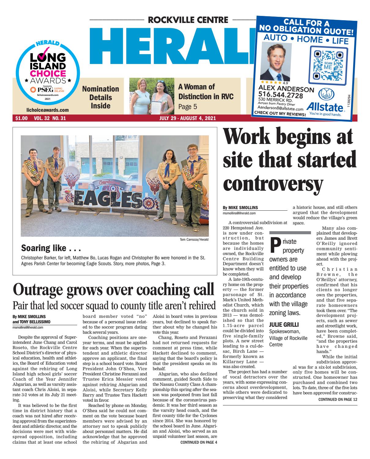 Rockville Centre Herald 07 29 2021 By Richner Communications Inc Issuu