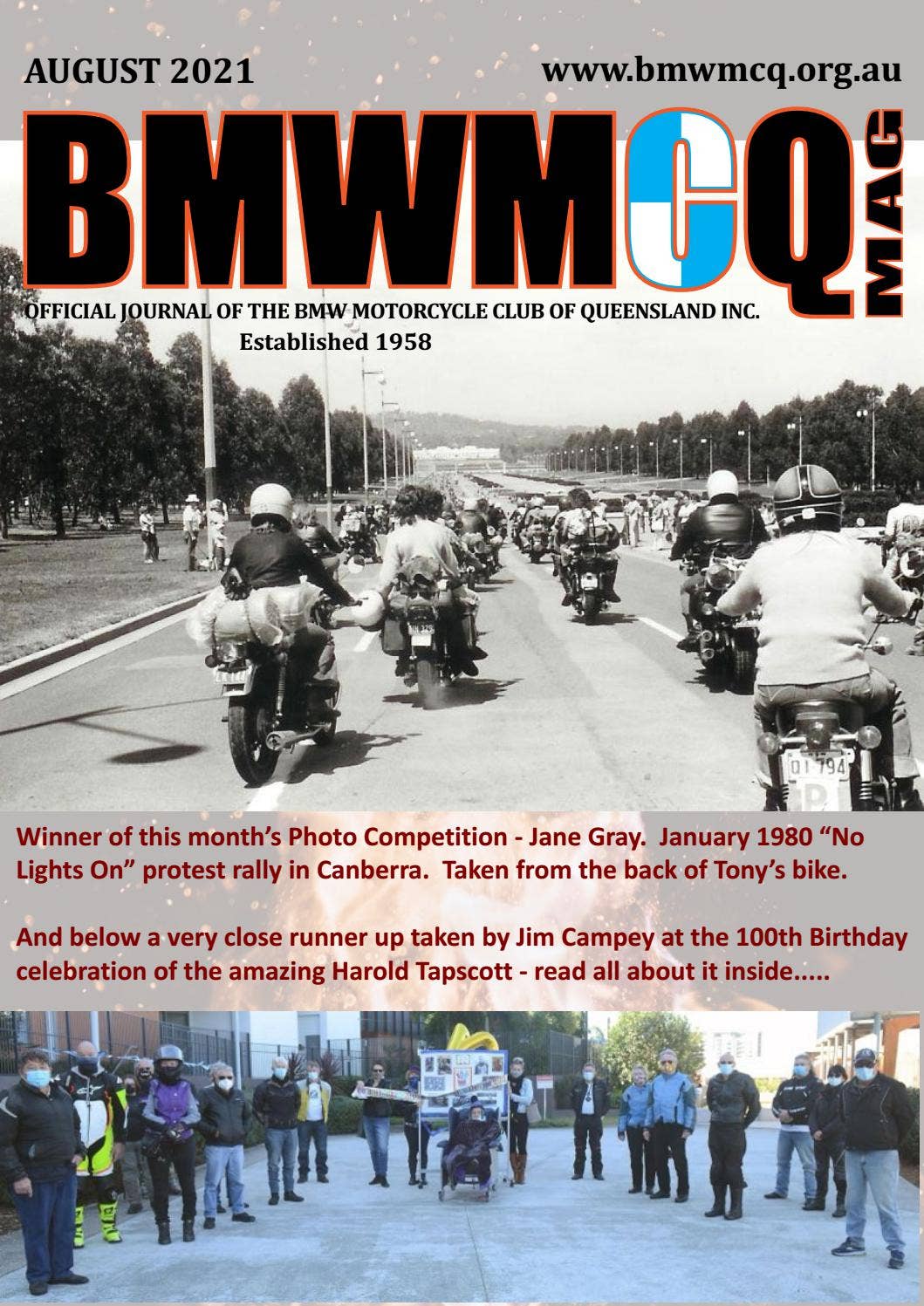 BMWMCQ Journal August 2021 by BMW MOTORCYCLE CLUB QUEENSLAND - Issuu