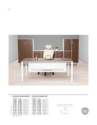 CATALOGO MUEBLES 德文 OFICINA ALTEA 3V 第 4 页