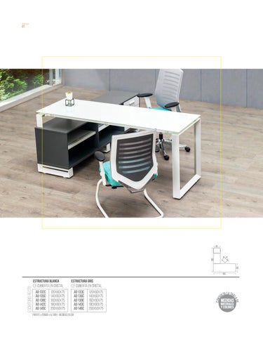 CATALOGO MUEBLES 德文 OFICINA AXIO V4 第 8 页