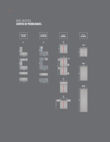 CATALOGO MUEBLES 德文 OFICINA BASE 5V 第 18 页