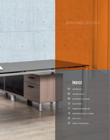 CATALOGO MUEBLES 德文 OFICINA BASE 5V 第 3 页