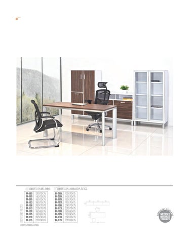 CATALOGO MUEBLES 德文 OFICINA BASE 5V 第 4 页