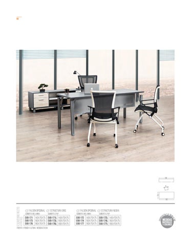 CATALOGO MUEBLES 德文 OFICINA EVO V7 第 4 页