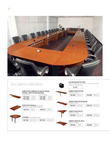 CATALOGO MUEBLES 德文 OFICINA TEMPO V10 第 18 页