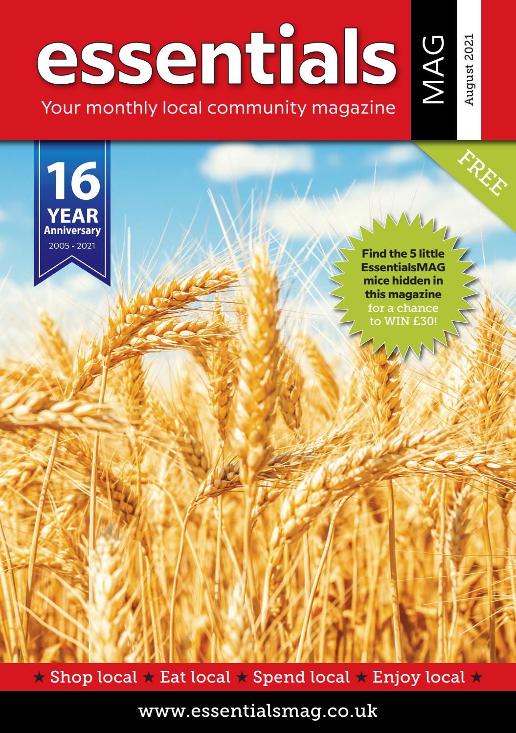 EssentialsMAG August 2021 Rossett/Marford/Gresford/Holt/Farndon by