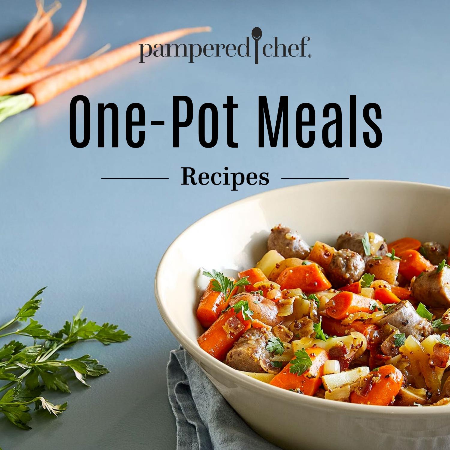 Pampered Chef One Pot Meals Cookbook! by Robbie Van Nortwick Issuu
