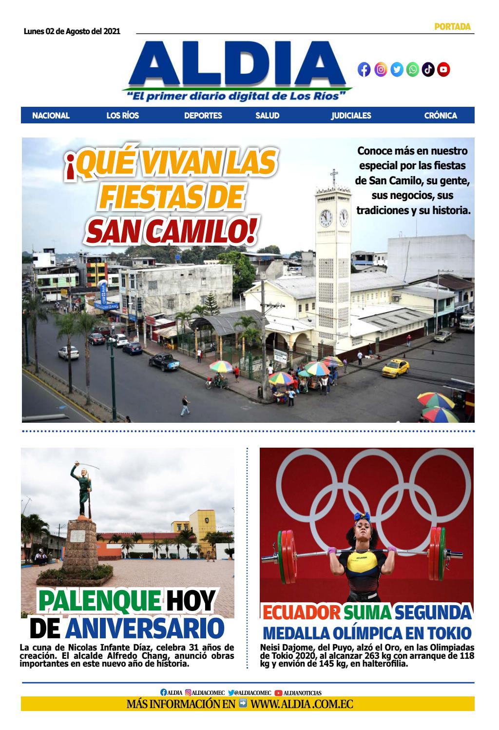 Edición 2 de agosto 2021, Palenque celebra 31 años de creación by  aldiacomec - Issuu