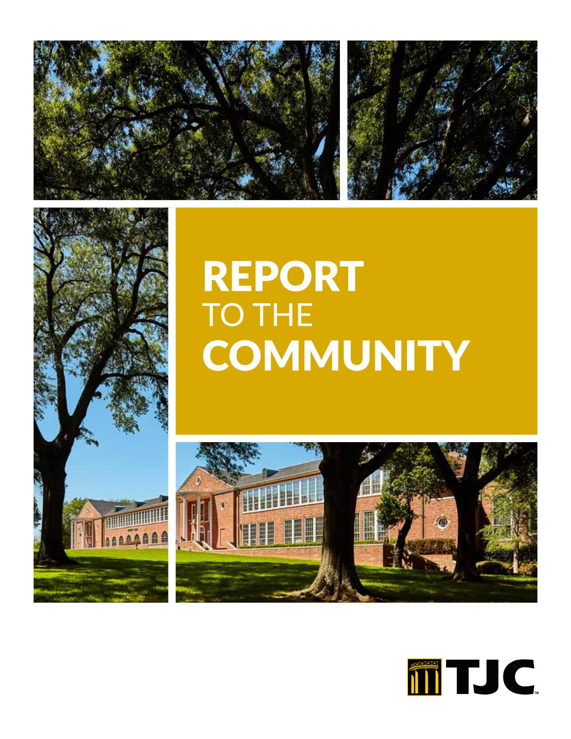 2020 Report to the Community by Tyler Junior College Issuu
