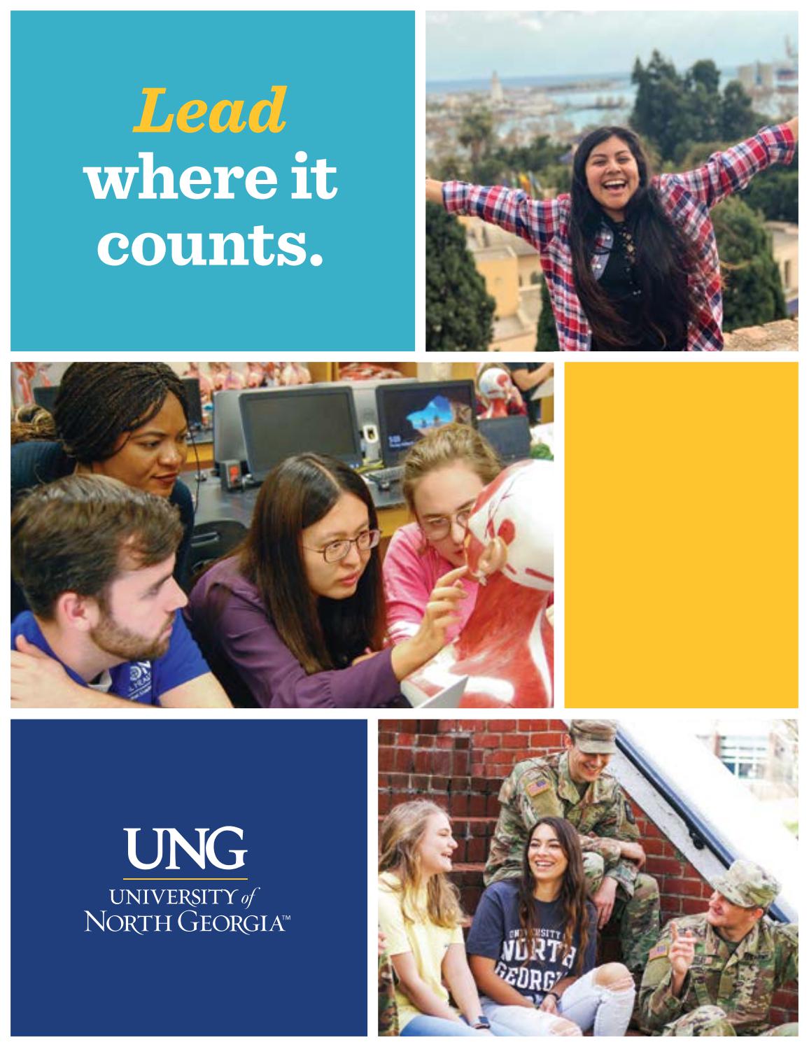 University of North Admissions Viewbook by Issuu