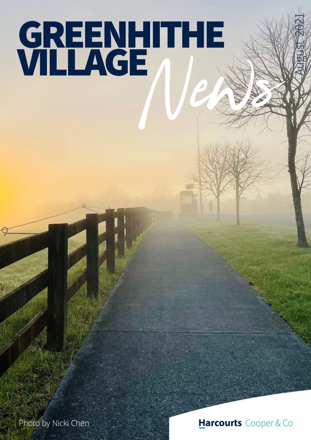 Harcourts Cooper & Co Greenhithe Village News August 2021 by HarcourtsCooperandCoRealEstate