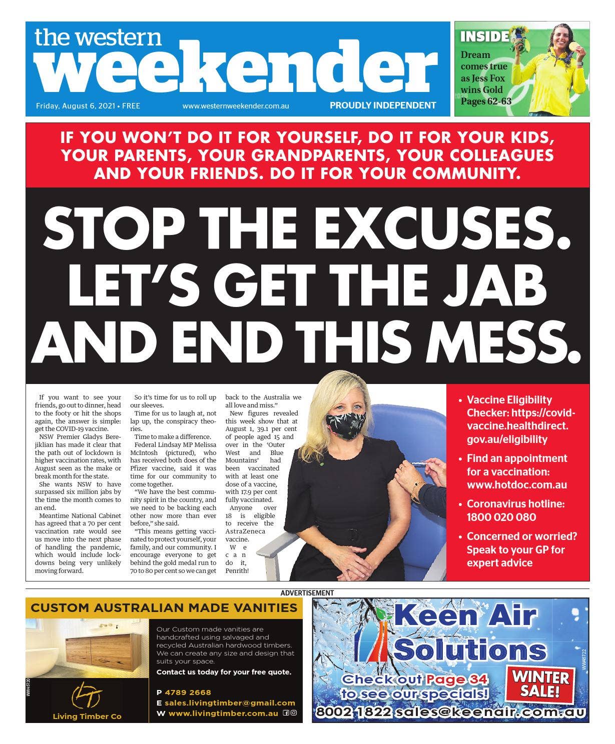 Western Weekender August 6 2021 by Western Sydney Publishing Group - Issuu