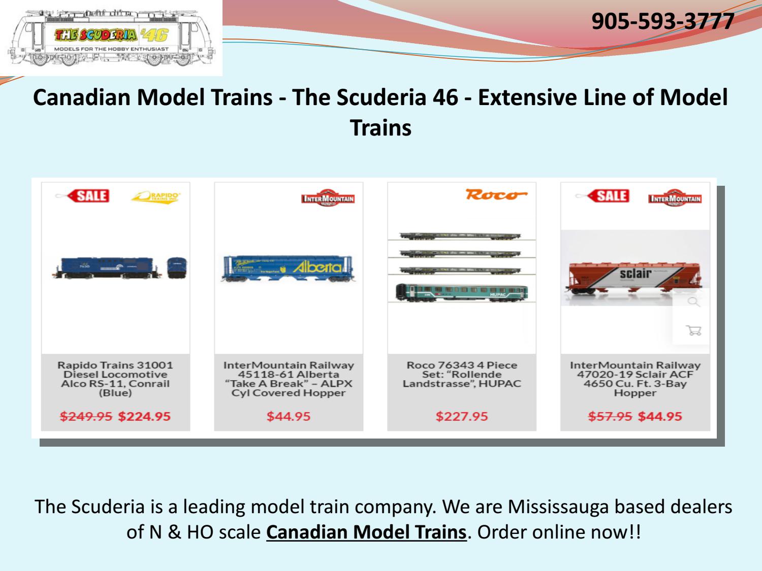 The Scuderia 46 - Model Trains Canada 