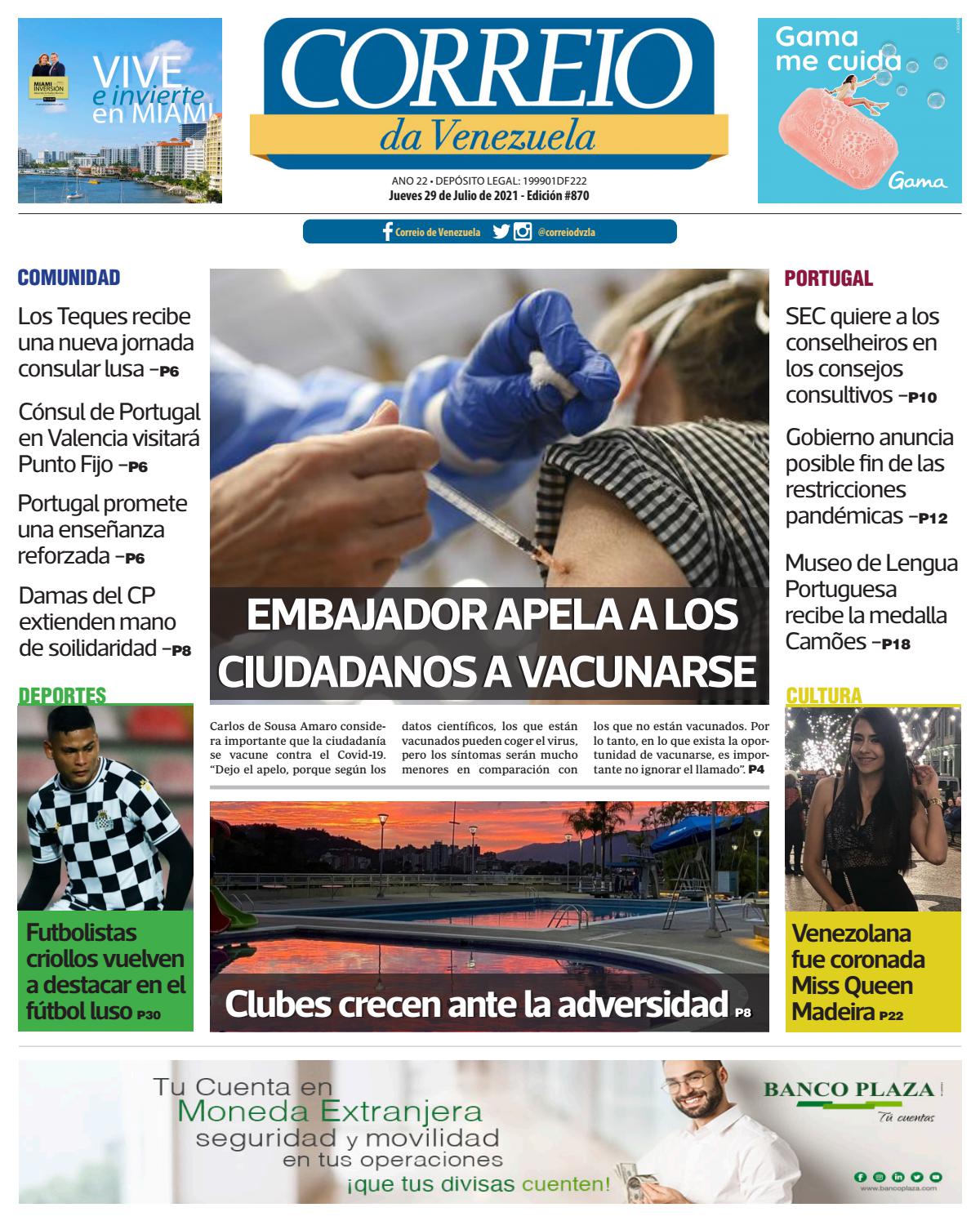 Correio De Venezuela 870 By Correio Da Venezuela Issuu