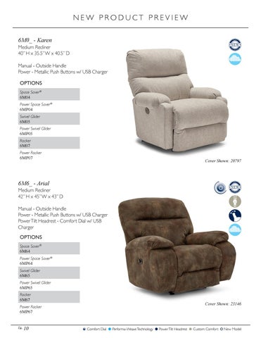 Best Home Furnishings - Motion × Recliners 家具目录 - 春季 2021 第 12 页