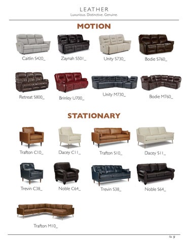 Best Home Furnishings - 皮革 家具目录 - 春季 2021 第 11 页