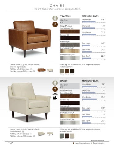 Best Home Furnishings - 皮革 家具目录 - 春季 2021 第 12 页