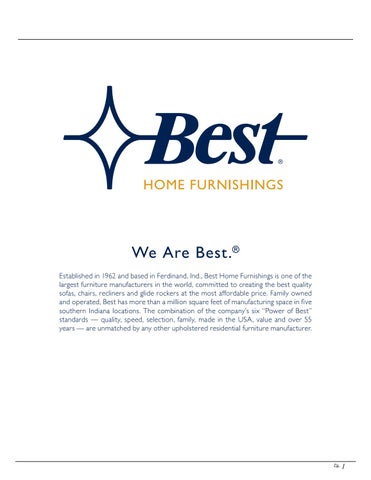 Best Home Furnishings - 皮革 家具目录 - 春季 2021 第 3 页