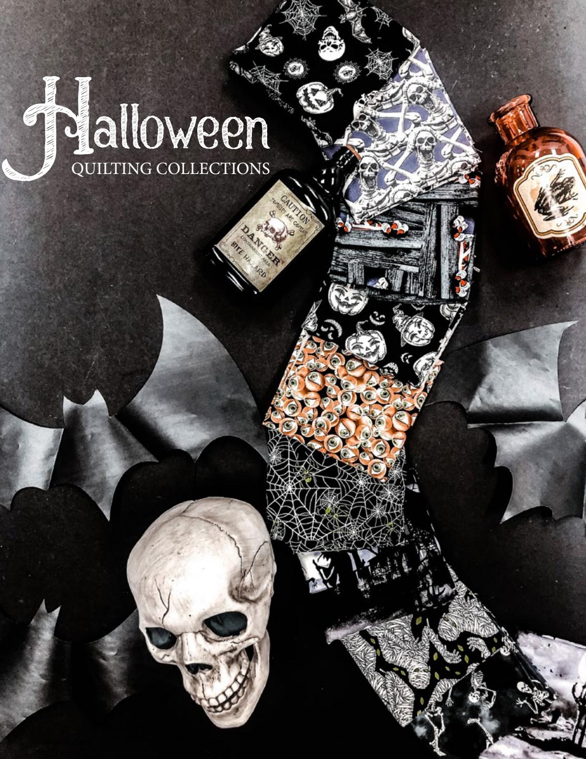 Fabricland Halloween Quilting Collections 2021 by fabriclandwest - Issuu
