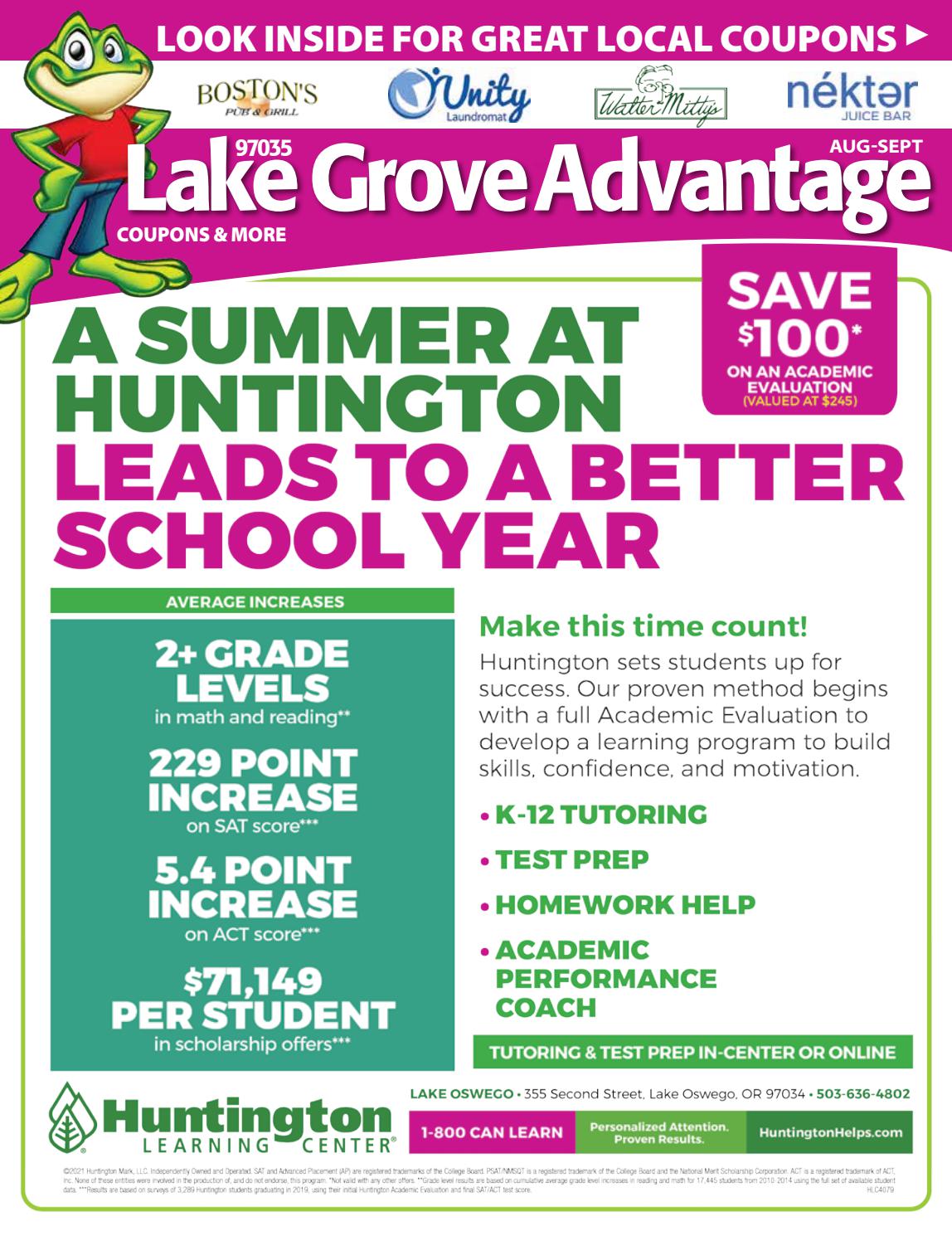 Lake Grove Advantage Magazine August 2021 by Active Media Publishing