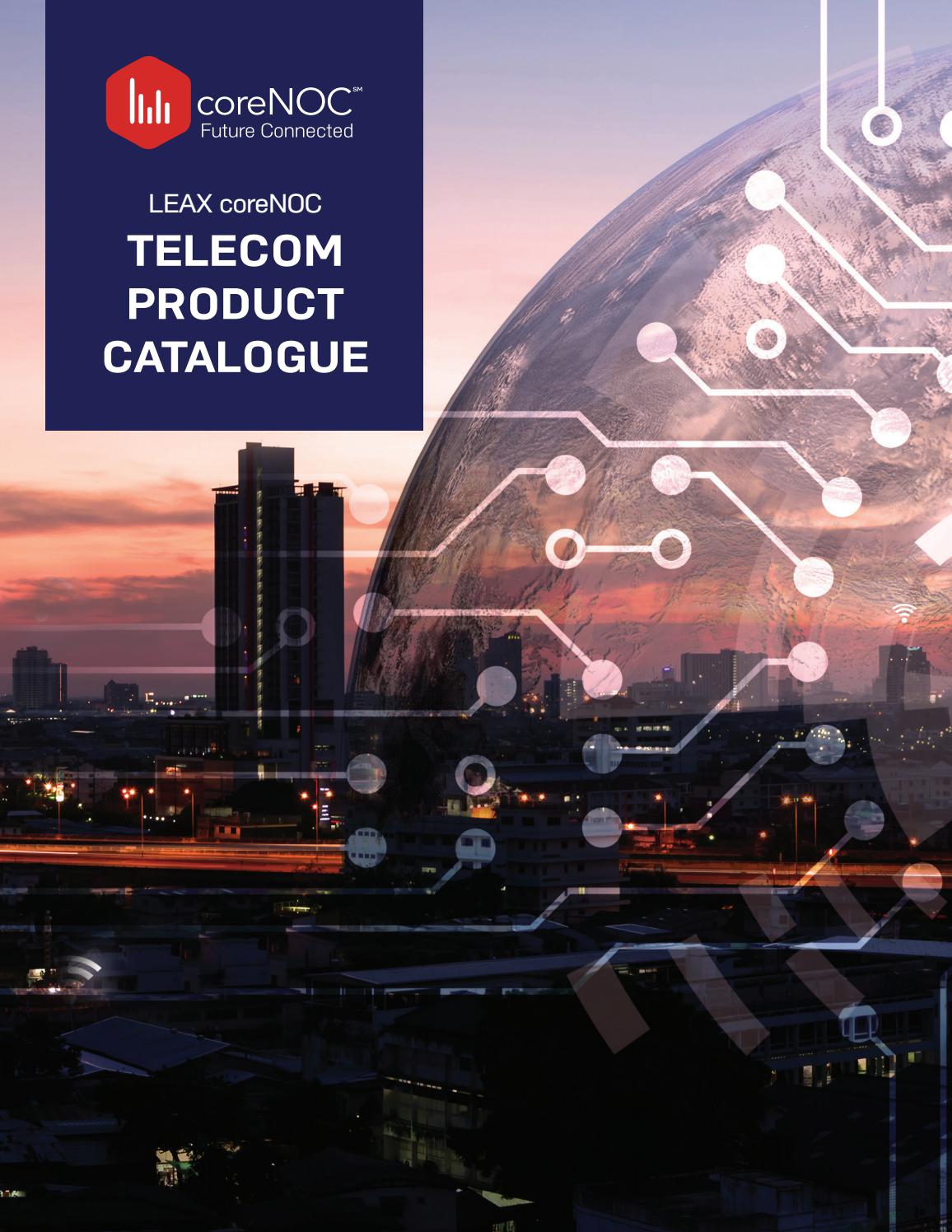 LEAX coreNOC PRODUCT CATALOGUE by The Time Group Publishing Issuu