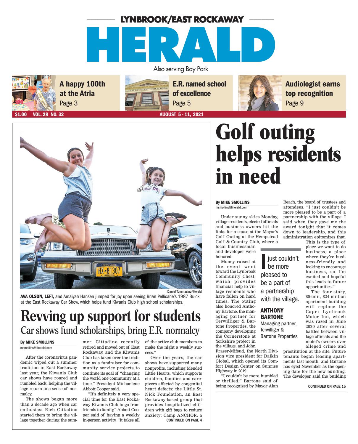 Lynbrook/East Rockaway Herald 08-05-2021 by Richner Communications, Inc -  Issuu