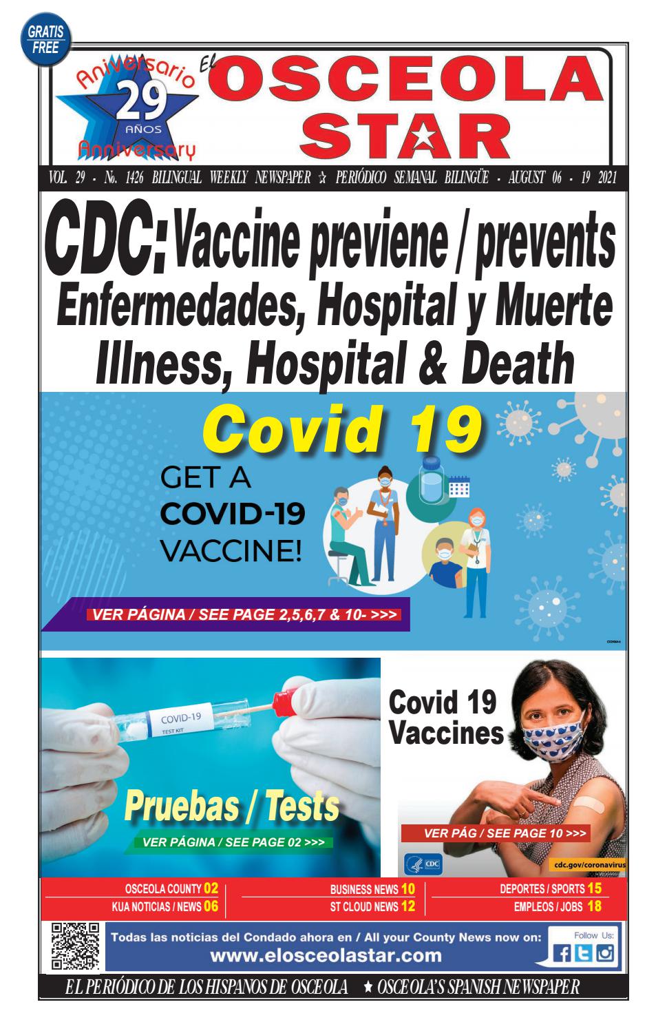 1426 El Osceola Star Newspaper August 06 19 by El Osceola Star