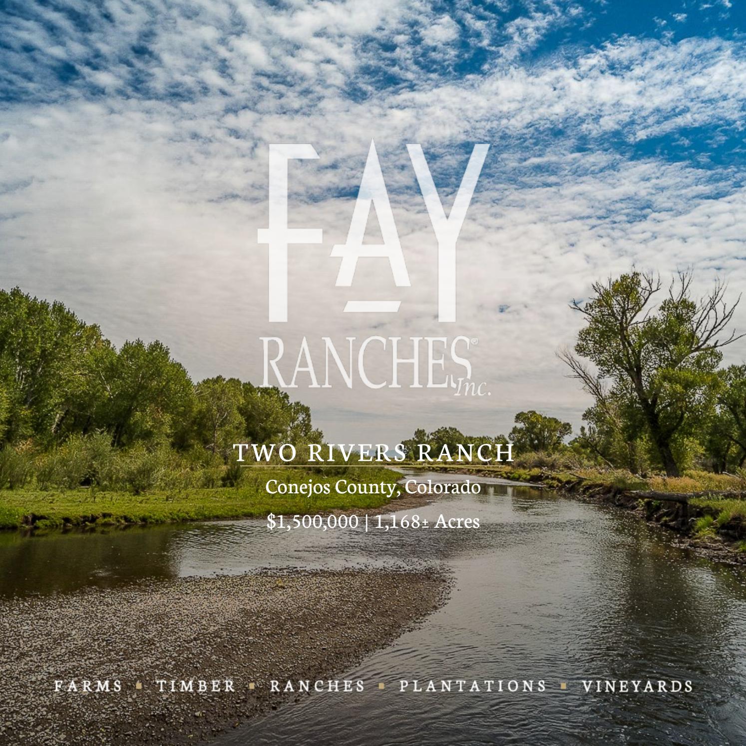 SOLD Two Rivers Ranch Fay Ranches by Fay Ranches Issuu