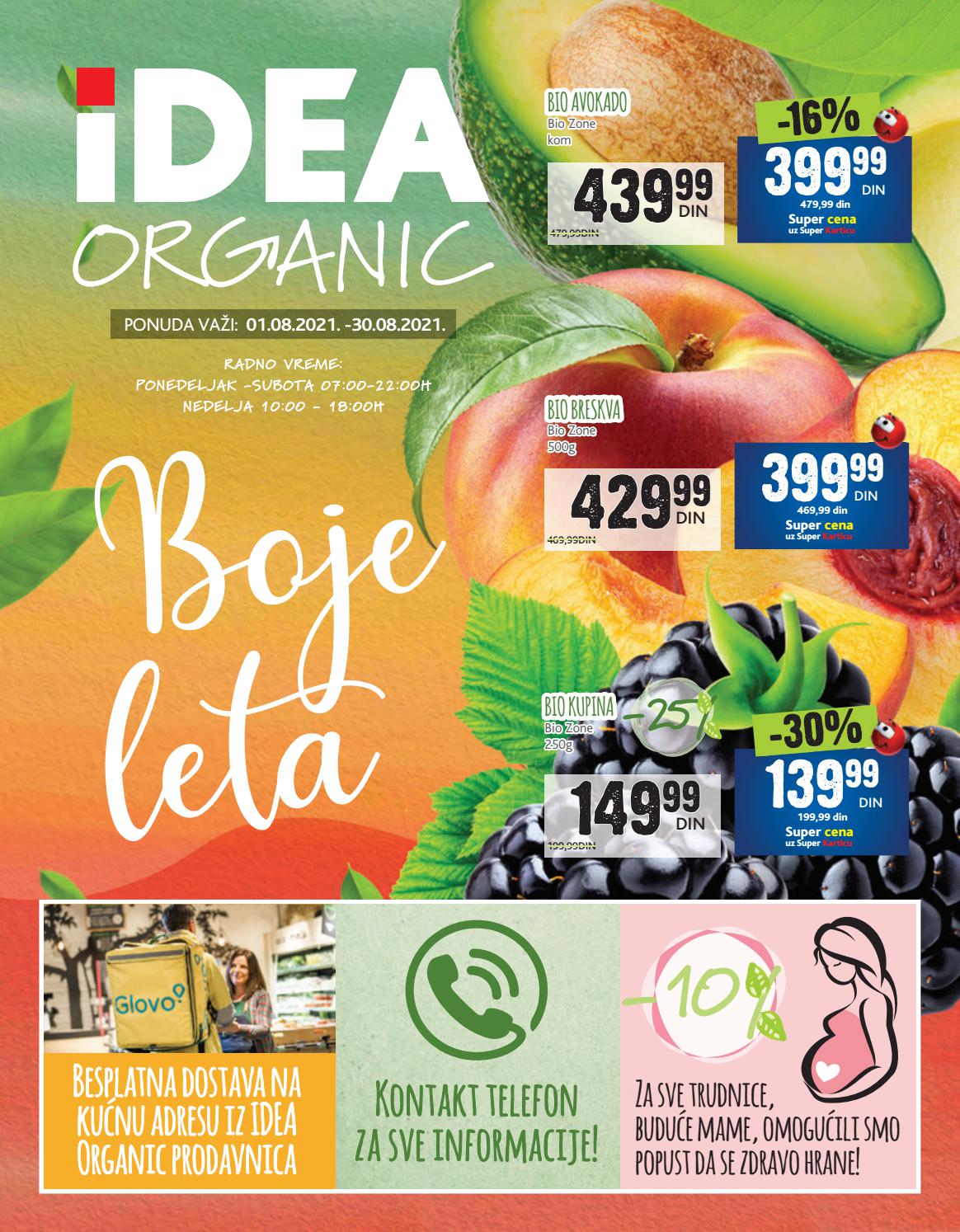 Idea katalog Organic od 01.30.08.2021. by Catalog.rs Issuu