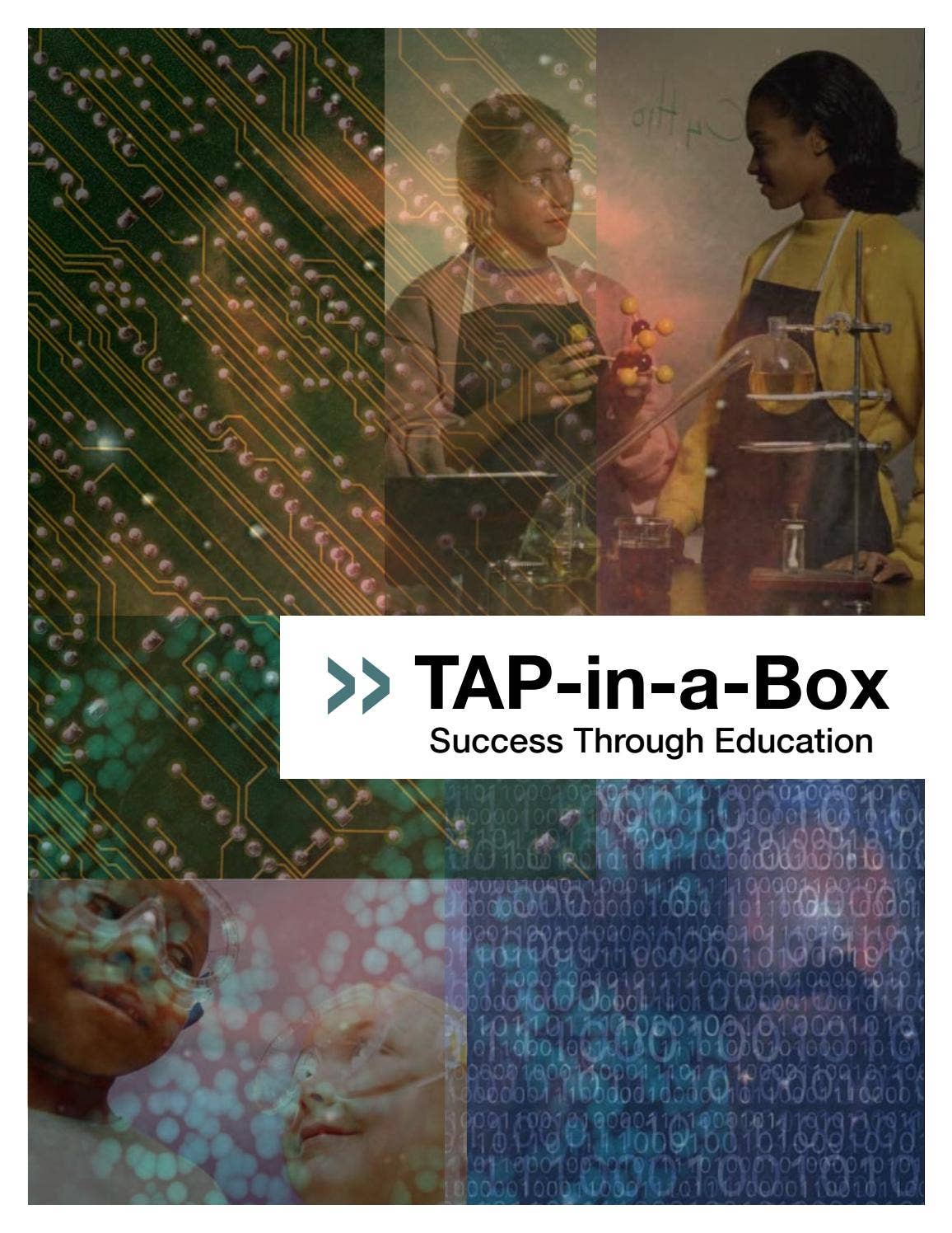Tap Into Learning TAP-in-a-Box: Success Through Education by Career Communications Group ...