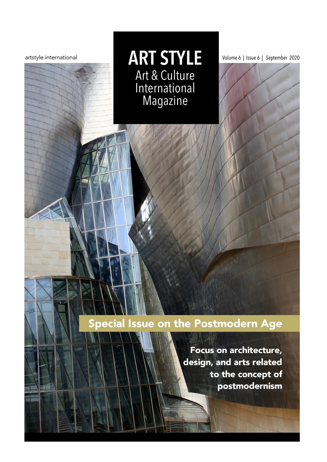 Art Style Art Culture International Magazine 6 By Art Style Magazine Issuu