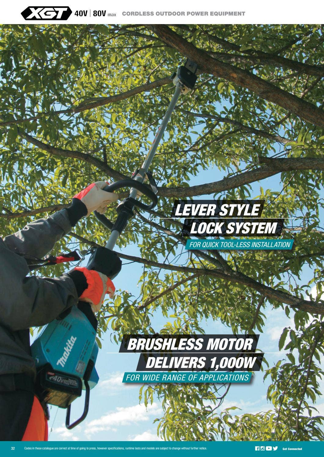 Makita New Zealand Outdoor Power Equipment Catalogue 20212022 by