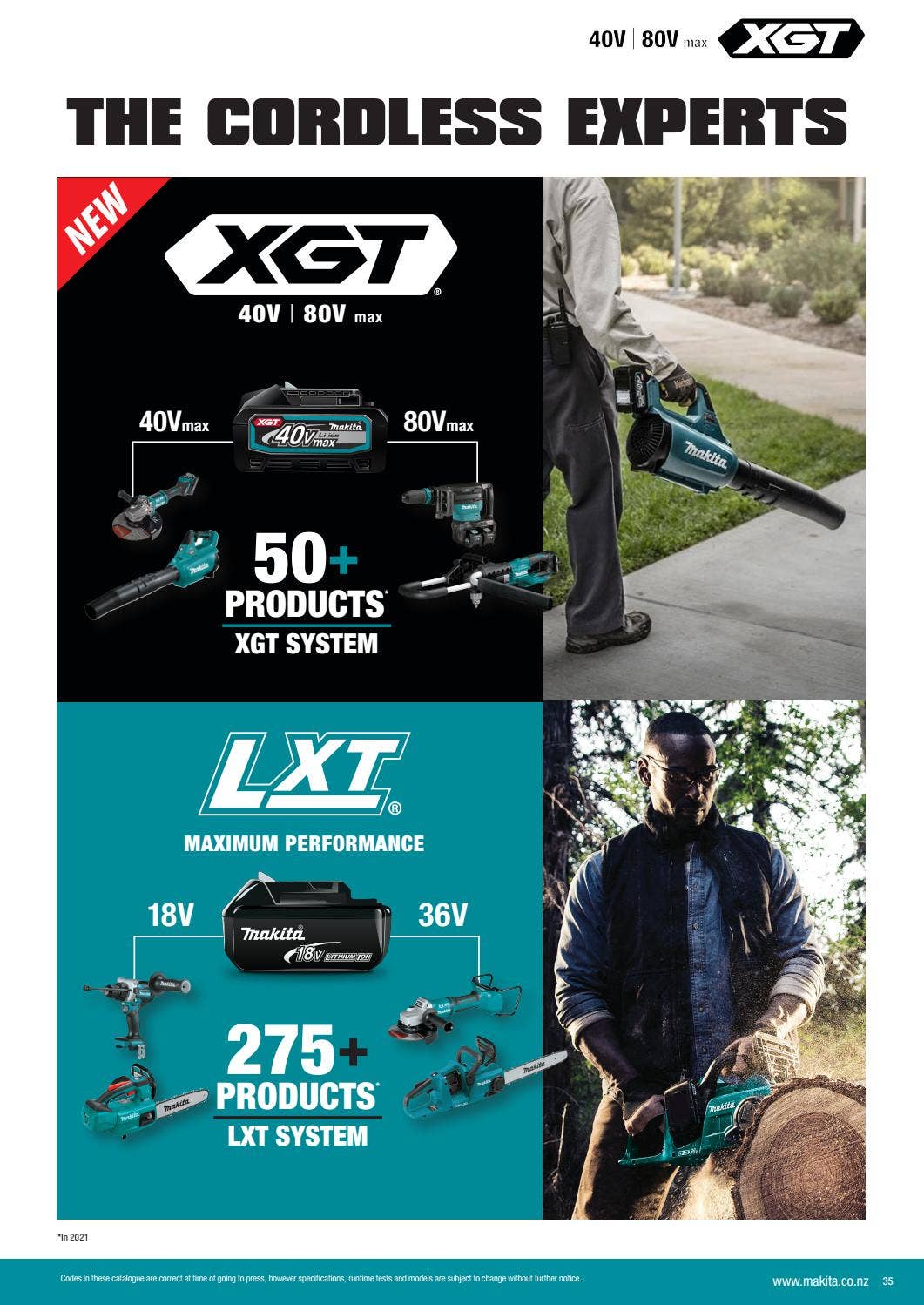 Makita New Zealand Outdoor Power Equipment Catalogue 20212022 by