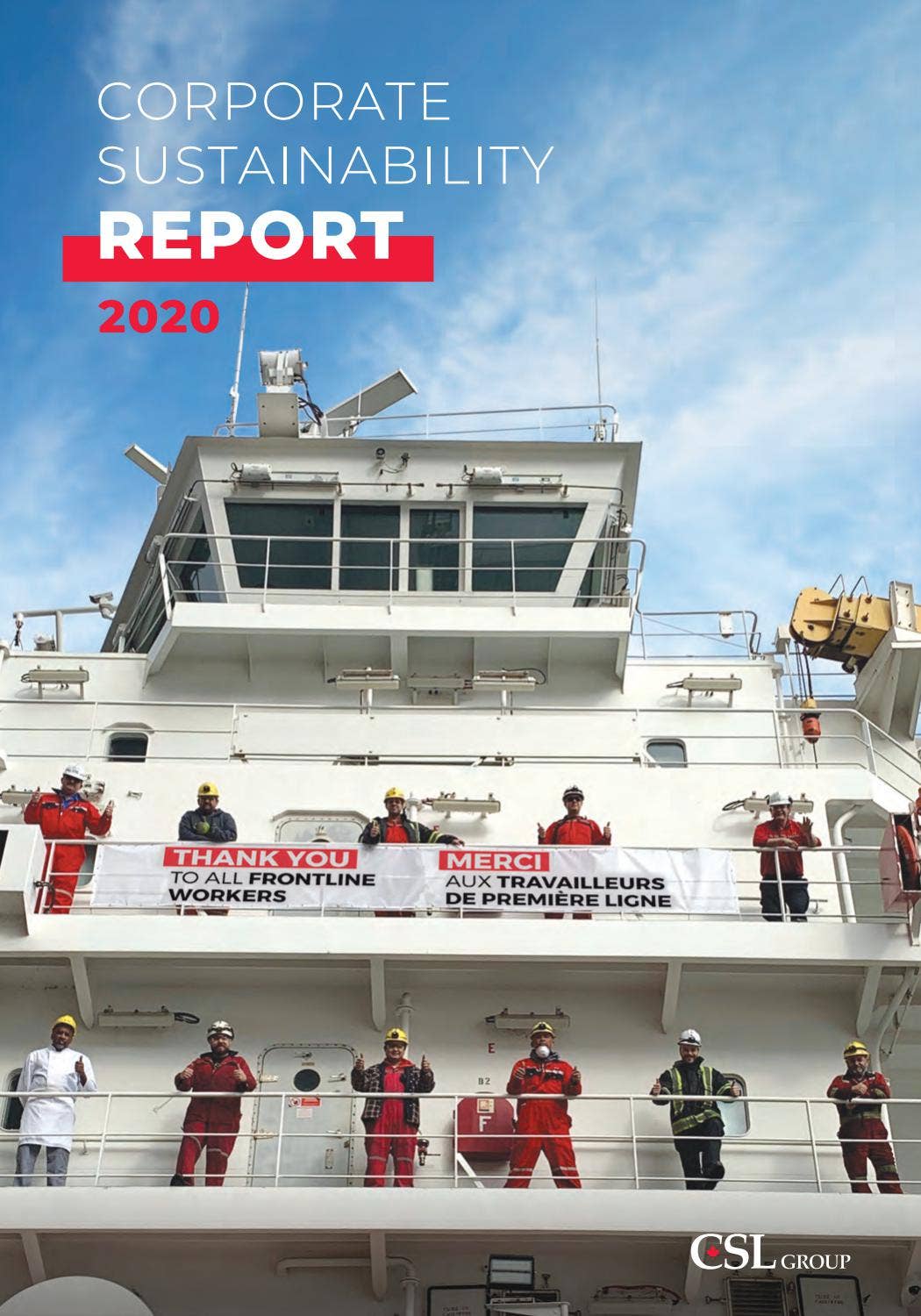 CSL's Corporate Sustainability Report 2020 by CSLships - Issuu