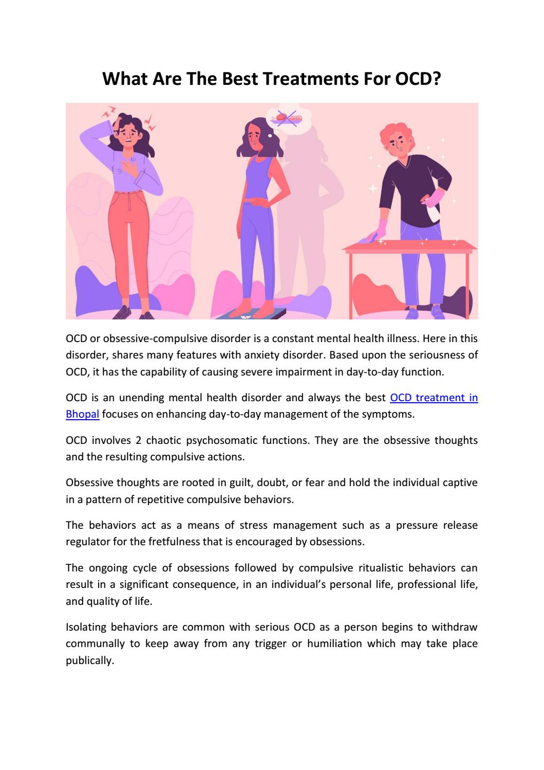 What Are The Best Treatments For OCD? by Vaibhav Dubey Issuu