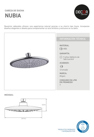 GRIFERÍAS 德文 BAJO CONSUMO 第 14 页