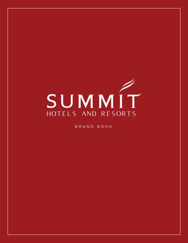 Summit Hotels and Resorts Brand Book