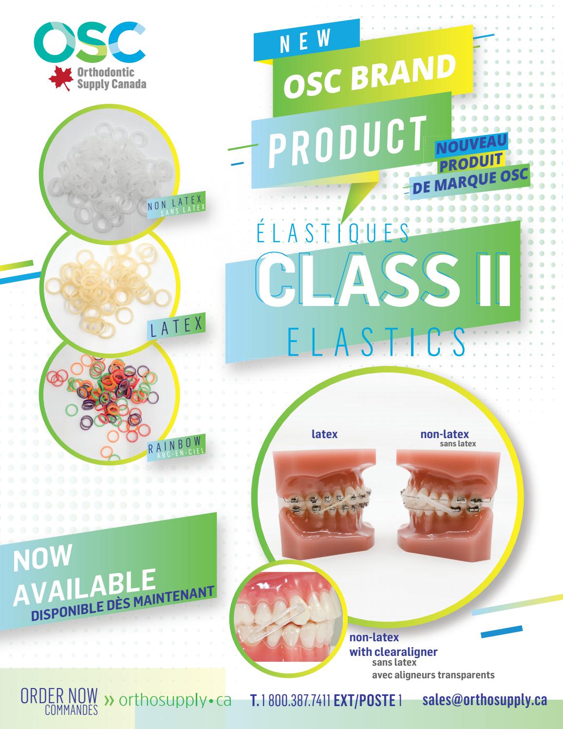 Class II Elastics by Orthodontic Supply of Canada Issuu