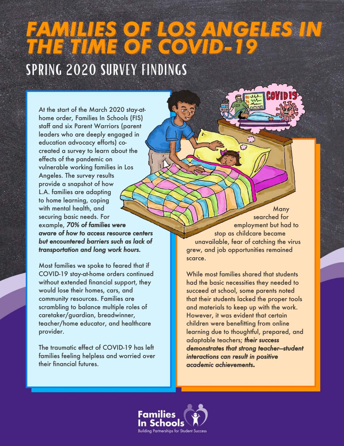 Families of Los Angeles in the Time of COVID-19 by Families In Schools ...