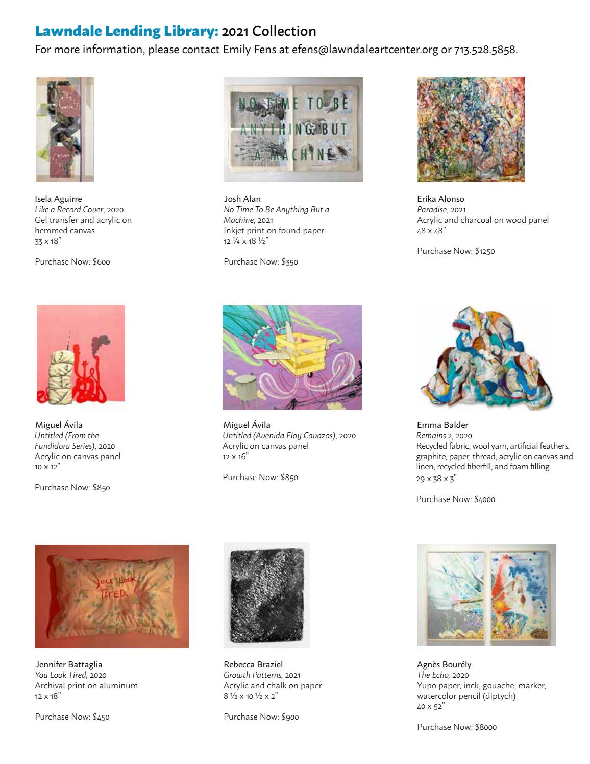 Lawndale Lending Library 2021 Collection by Lawndale Issuu