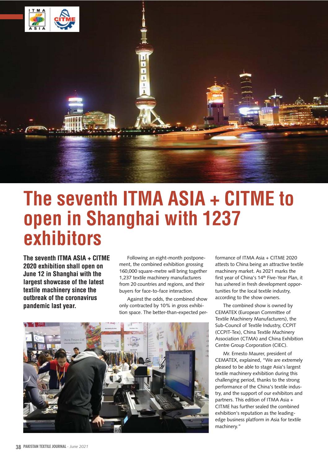 Pakistan Textile Journal June 2021 By Pakistan Textile Journal Issuu