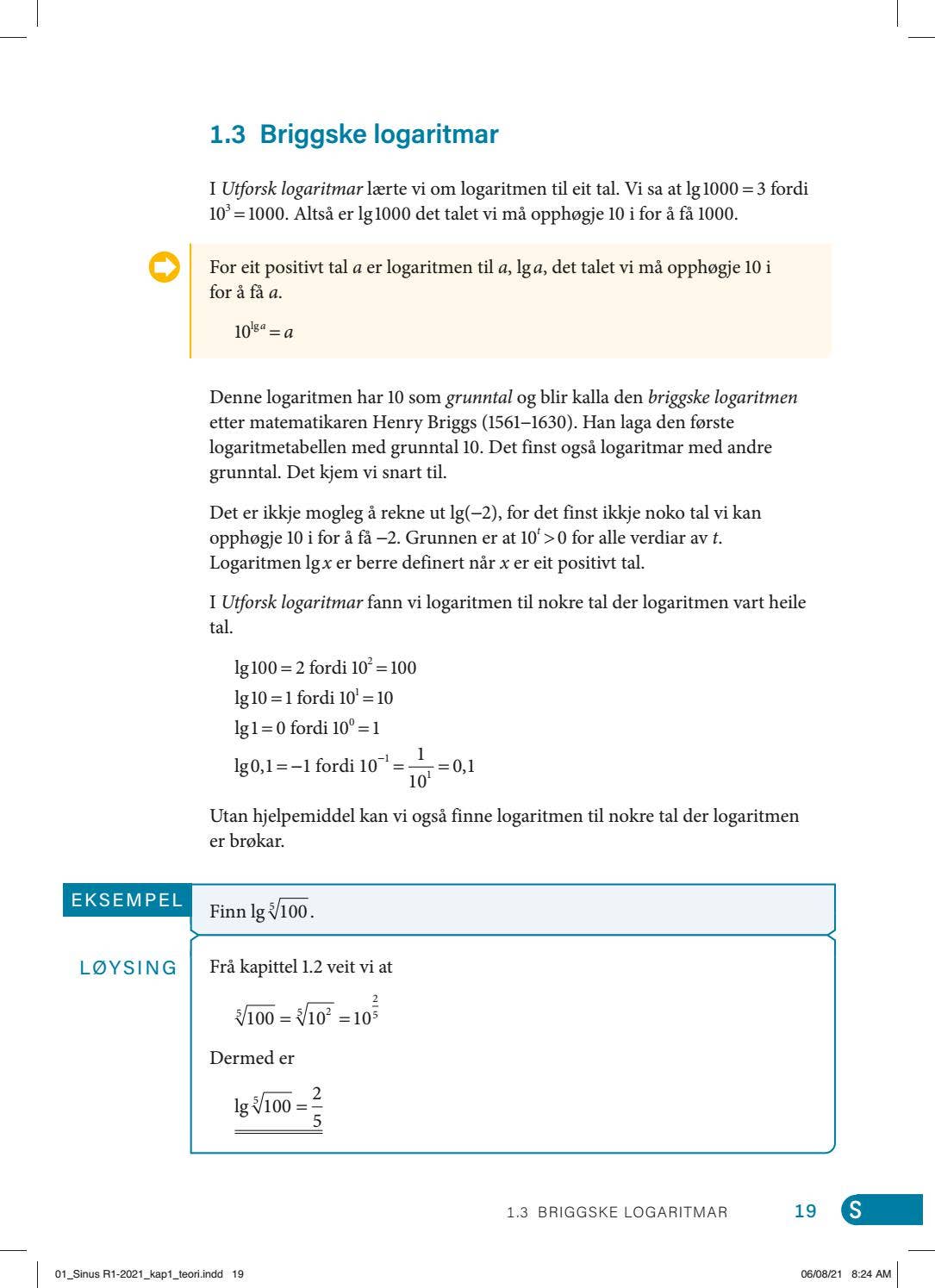 Sinus R1 Sinus R1 (2021) kap. 1 nyn by Cappelen Damm - Issuu