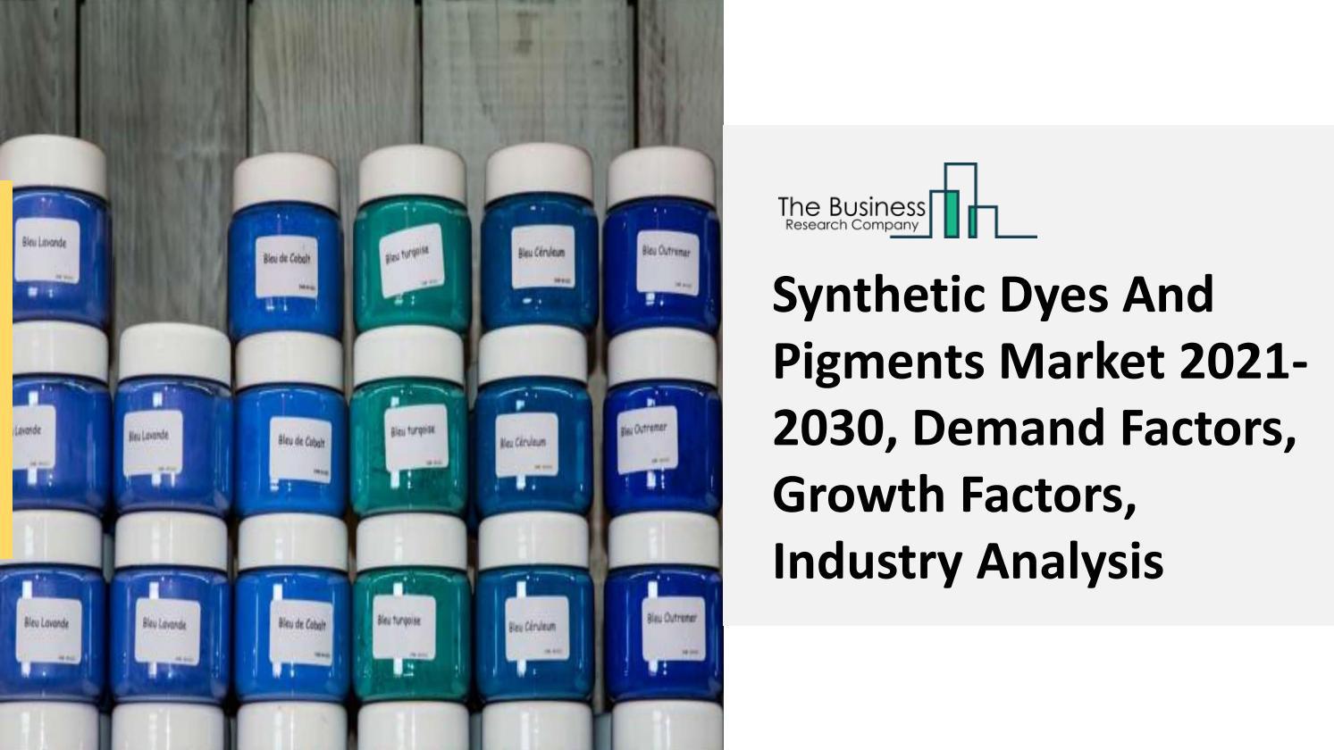 Synthetic Dyes And Pigments Market Industry Outlook, Opportunities in