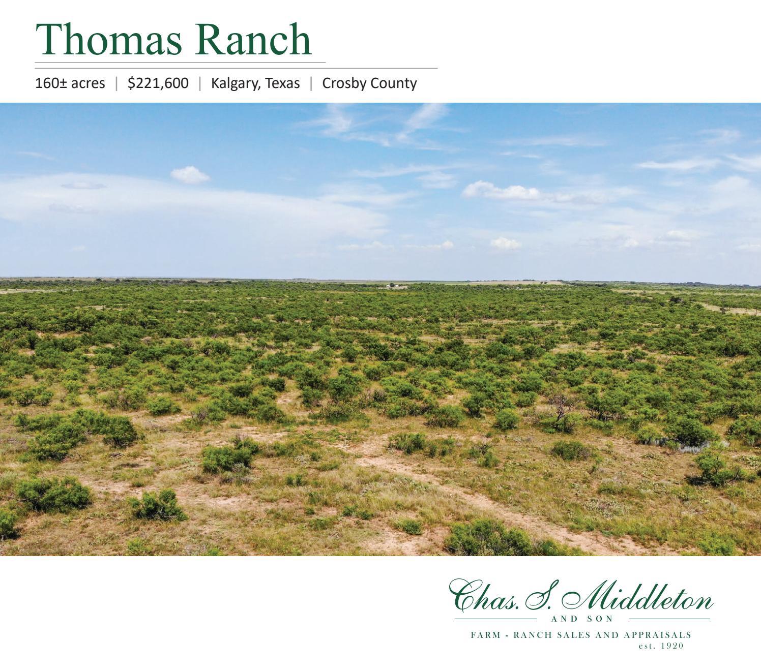 Thomas Ranch by csmandson Issuu