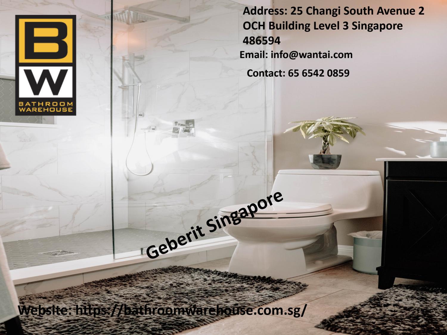 Geberit Singapore by BATHROOM WAREHOUSE - Issuu