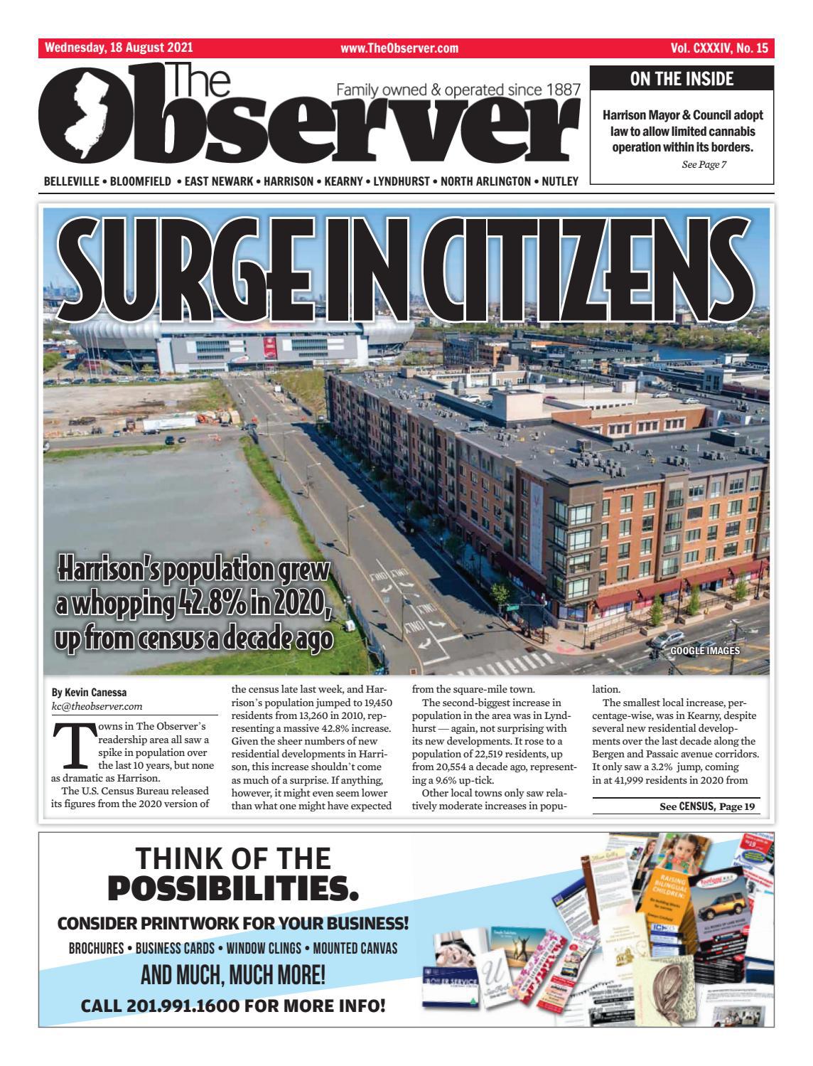 eNewspaper for Aug. 19 by The Observer Newspaper Issuu