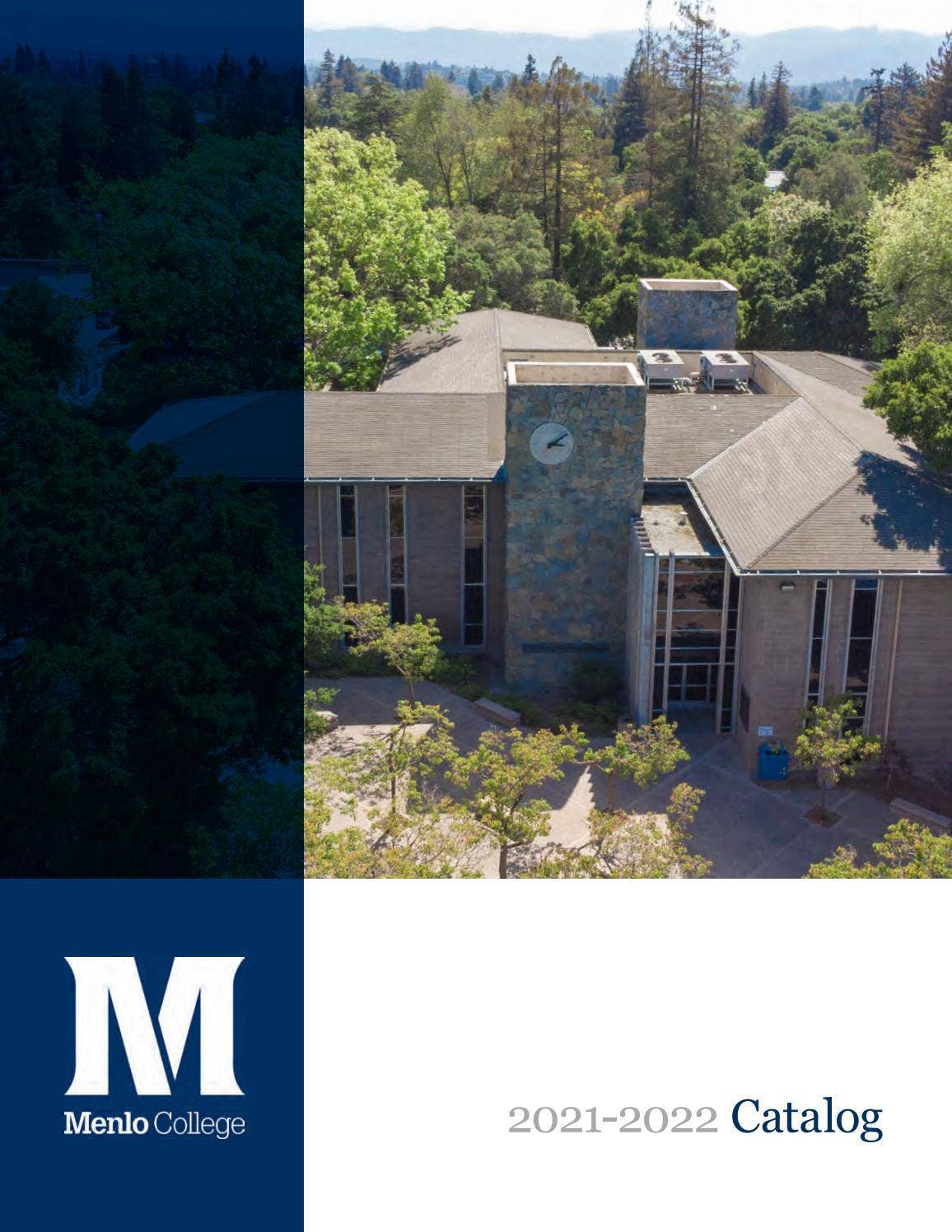 Menlo College Course Catalog 20212022 by Menlo College Issuu