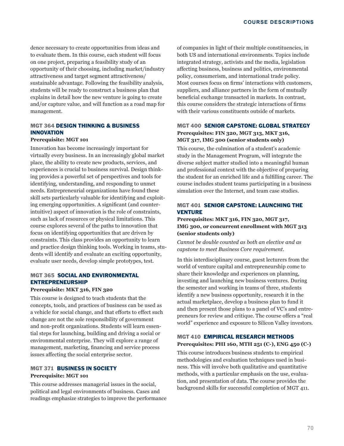 Menlo College Course Catalog 20212022 by Menlo College Issuu