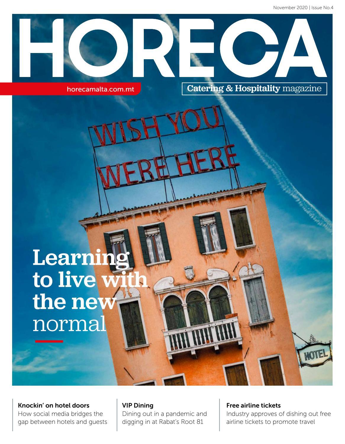 HORECA Malta Magazine - Issue 4 by Horeca Malta - Issuu